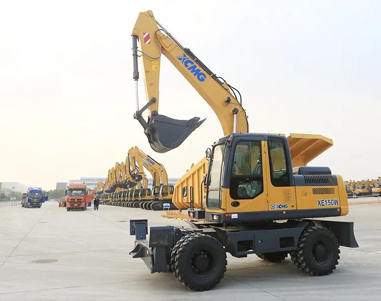 Xcmg xe150d. Xcmg 210 экскаватор колесный. Экскаватор xcmg xe150. Экскаватор xcmg xe150. Колесный экскаватор xcmg xe210wb.
