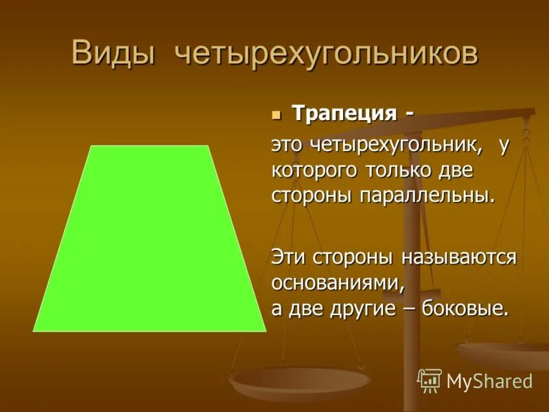 Презентация урока геометрии 8 класс