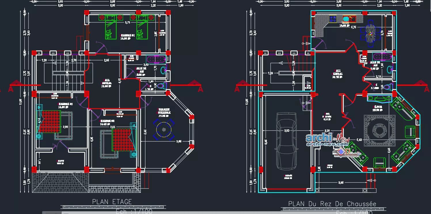 Dwg чертежи дома 143 кв м Dwg Adı : 2+1 yazlık ev projesi İndirme Linki : http:///puanli/p
