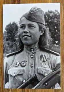 Женщина снайпер великой