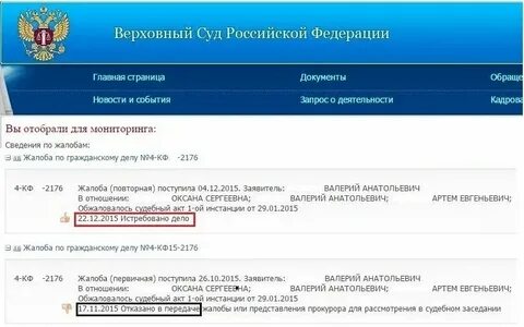 Инстанции города москвы