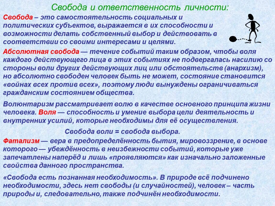 Закон допускает свободу выбора при определении