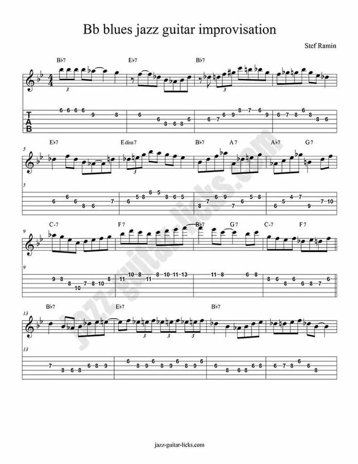 Jazz tab