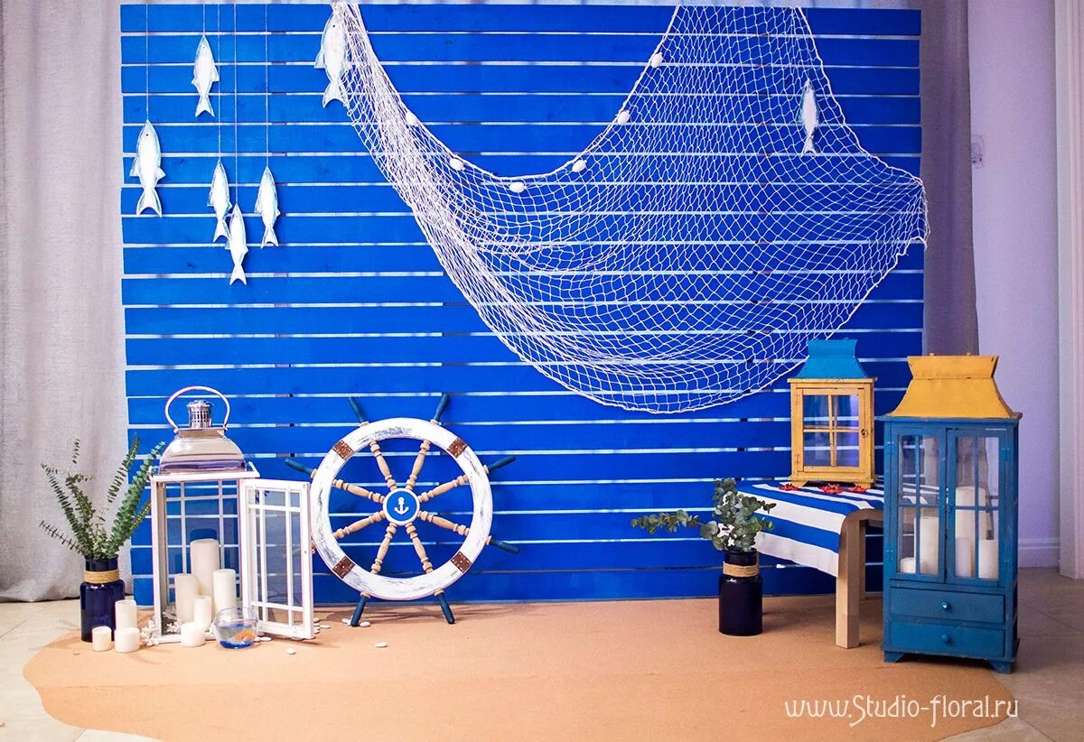 оформление в морском стиле. декор в морском стиле. свадьба в морском стиле. декорации на морскую тематику. украшение свадебного зала в морском стиле.