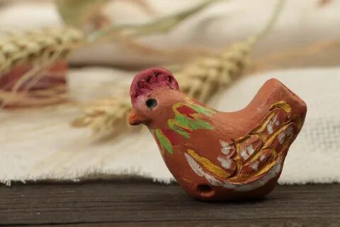 Свистулька из глины