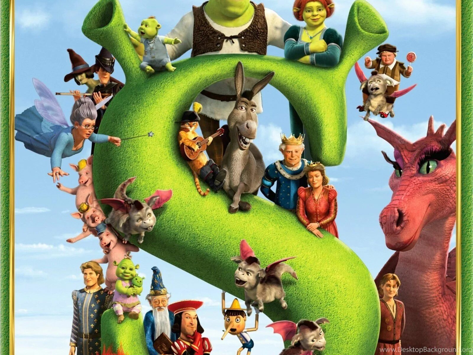 Shrek 2 characters
