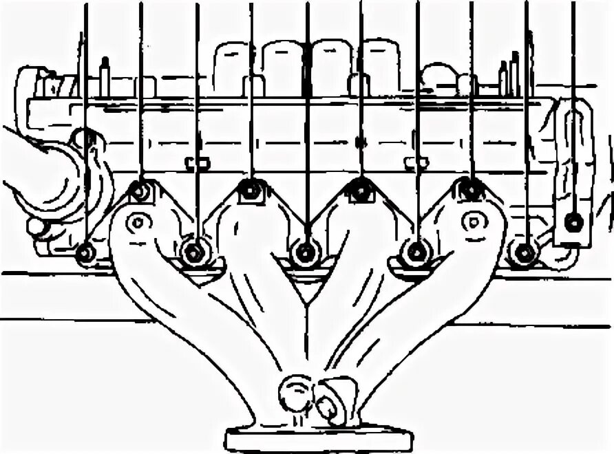 Момент затяжки выпускного коллектора z16xer. Затяжка гаек выпускного коллектора 406. Схема затяжки коллектора ВАЗ 2106. Момент затяжки выпускного коллектора ЗМЗ 409. Протяжка коллектора