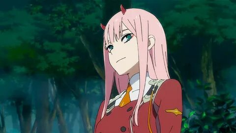 879729 скачать картинку аниме, милый во франксе, zero two (дорогая в franxx), рога, в...
