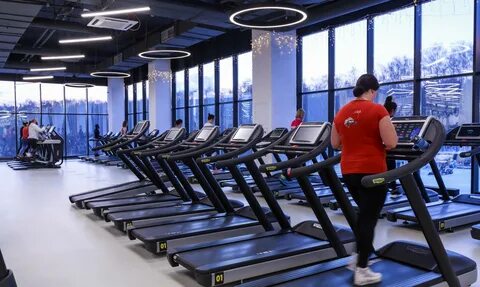 Фитнес клуб в торговом центре