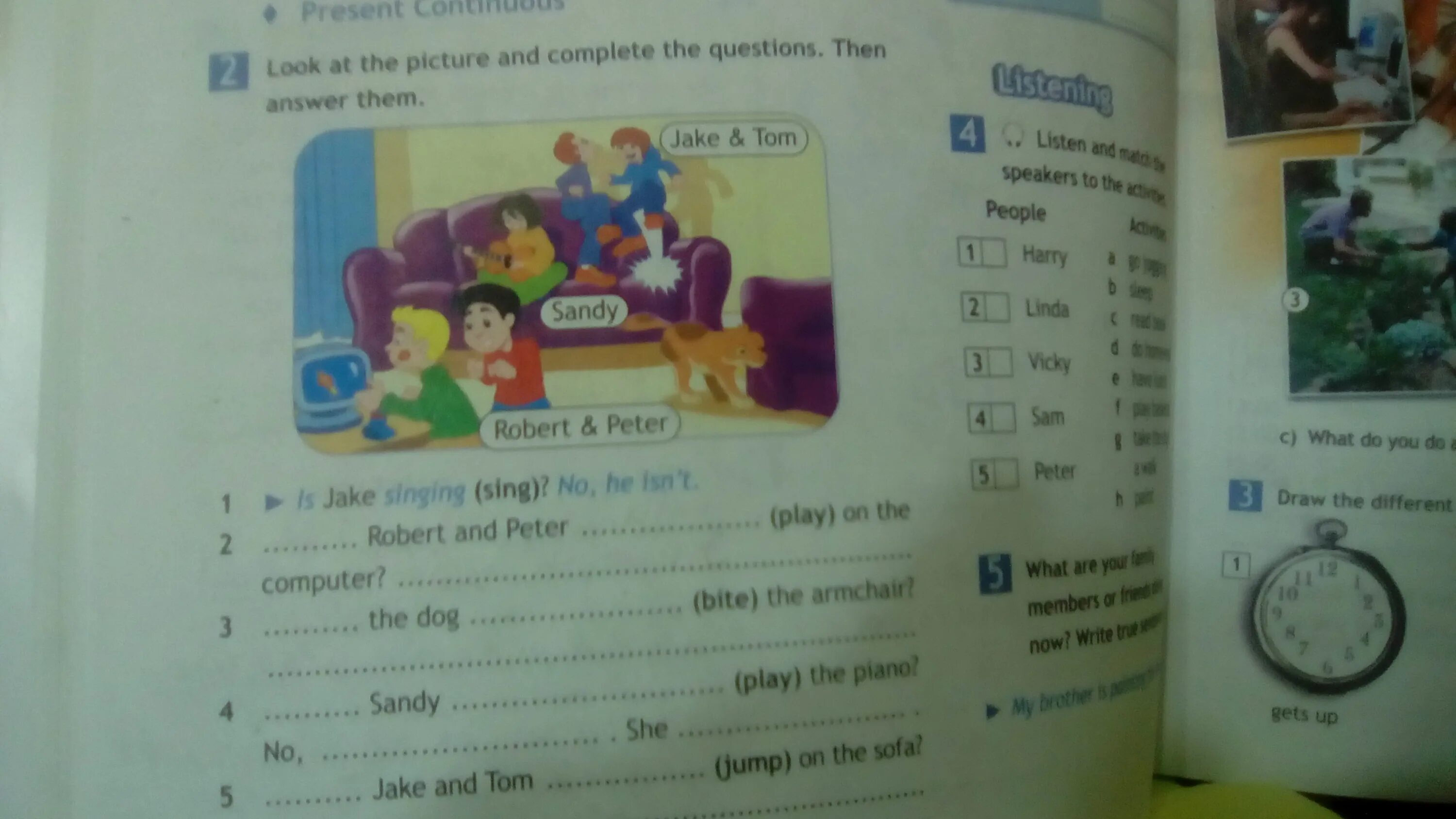 Ready and answer the questions. Complete the questions and answers 5 класс. английский язык write the questions and then answer them. read and answer the questions. look read and complete 3 класс.