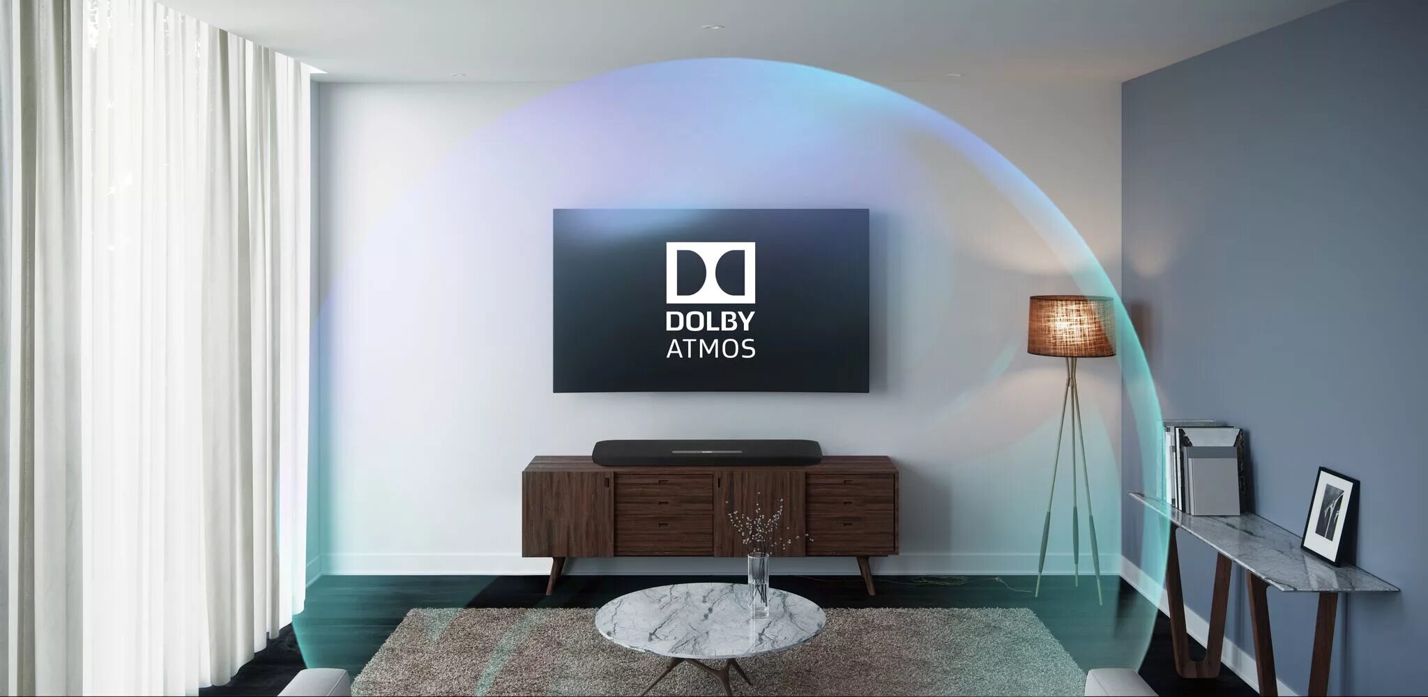 Телевизор звук 1. Саундбар Anker SOUNDCORE. Декодер Dolby Atmos. Студия Dolby Digital 5/1. Саундбар на потолке.