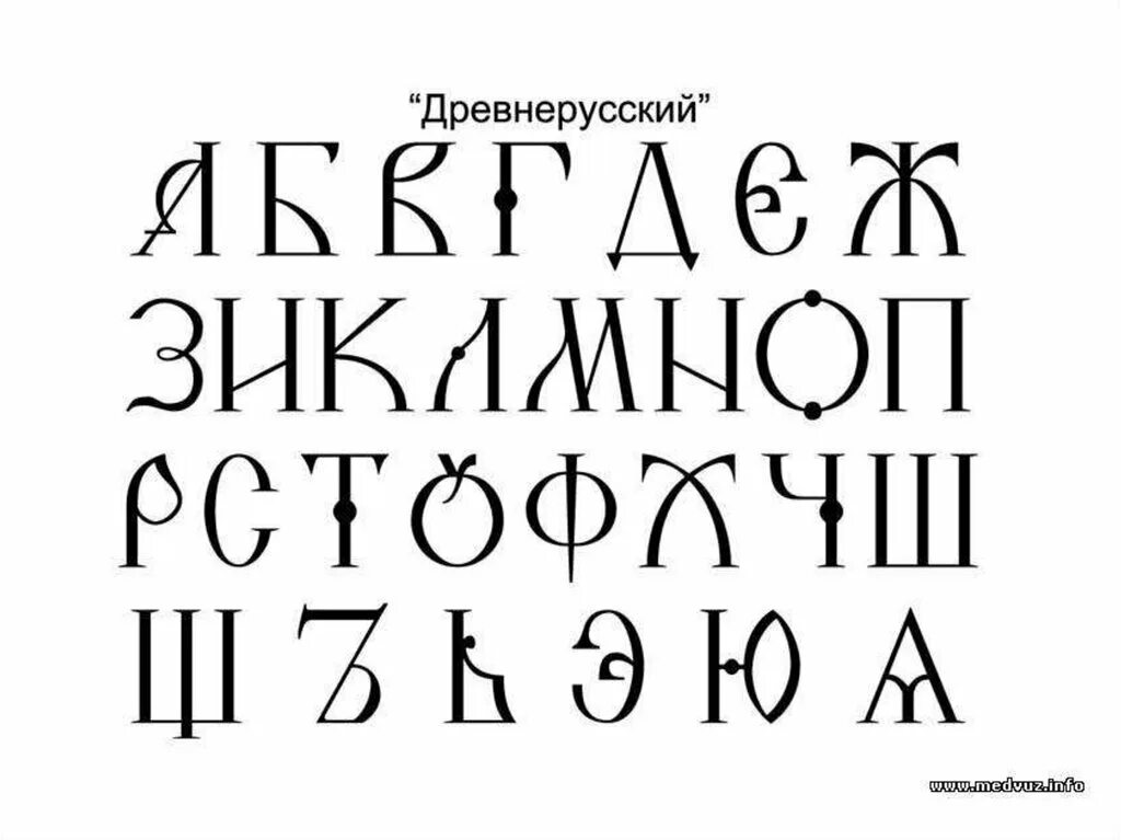 старорусский шрифт. древнеславянский шрифт. полуустав 16 века. древнерусский алфавит кириллица буквы. стилизованные славянские шрифты.