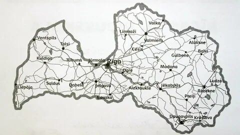 Уезды латвии