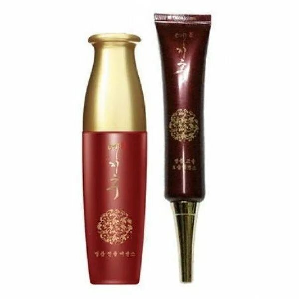 Bergamo Yezihu Ginseng. Bergamo Yezihu Ginseng Essence. Лосьон с экстрактом красного женьшеня - [Bergamo] Luxury Yezihu Lotion. Эссенция с экстрактом красного женьшеня + увлажняющая сыворотка Bergamo.