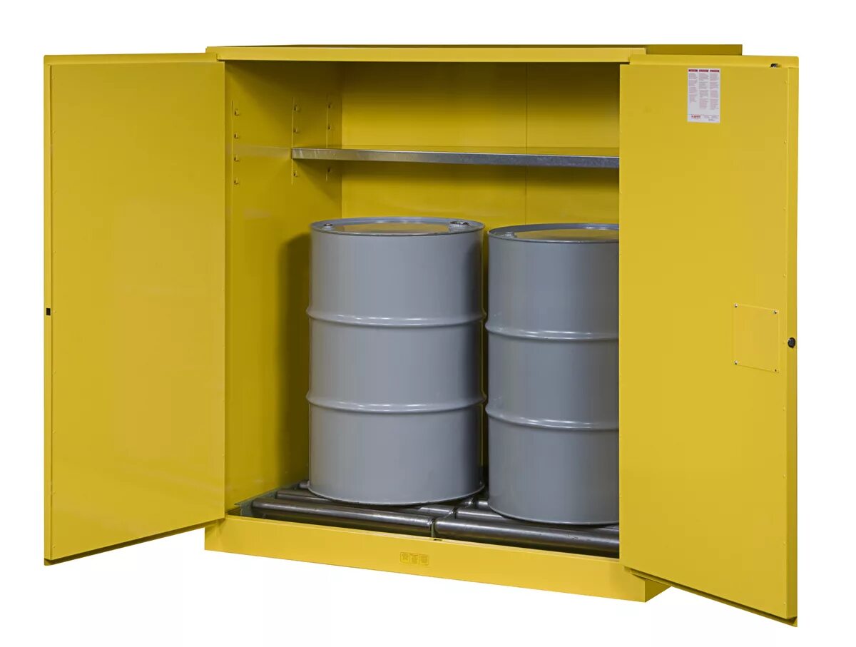 Шкаф ЛВЖ для бочек 200 л. Шкаф для хранения ЛВЖ (Safety Cabinet). Шкаф хранения ГСМ АС 1200. Шкаф ЛВЖ 1200в.