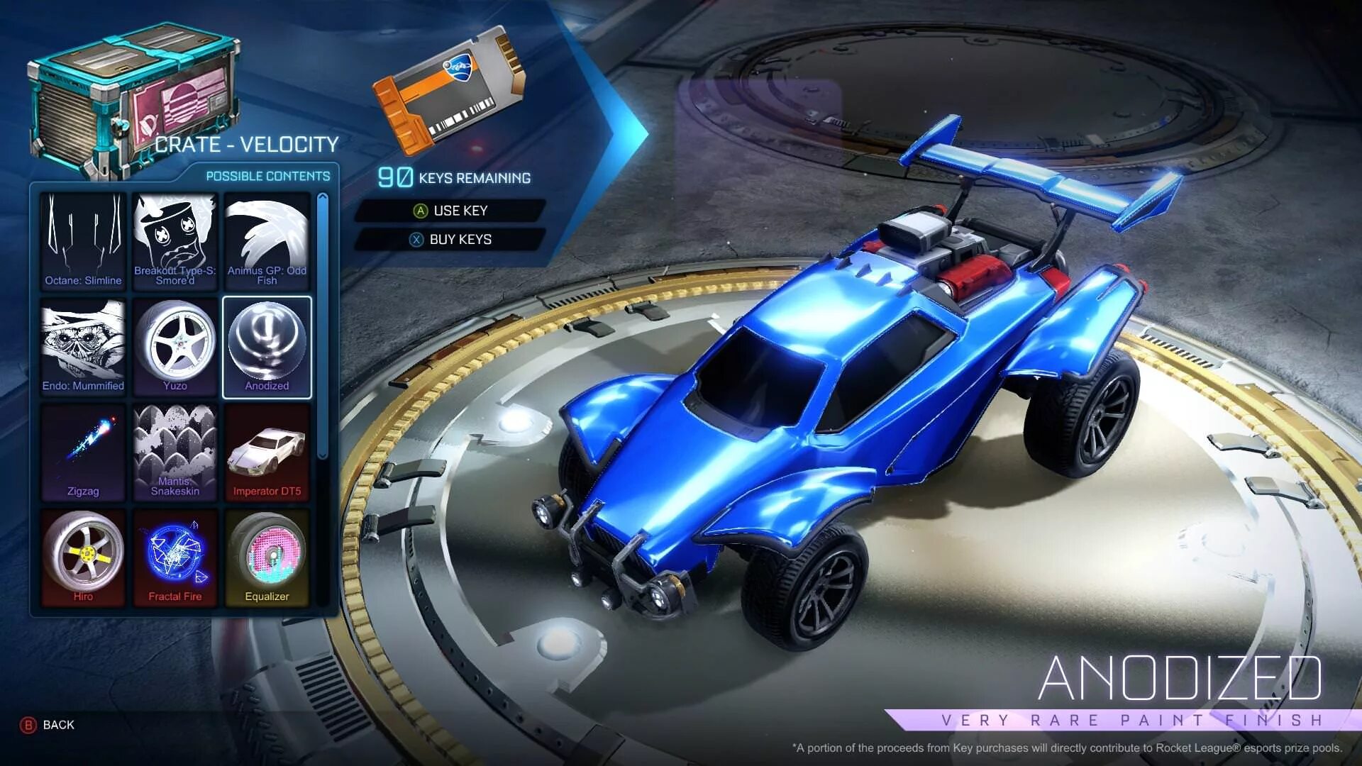 Velocity xin