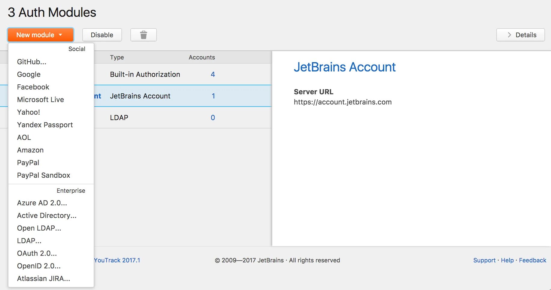 Show auth. Auth. youtrack avatar. microsoft live. youtrack unlock features.