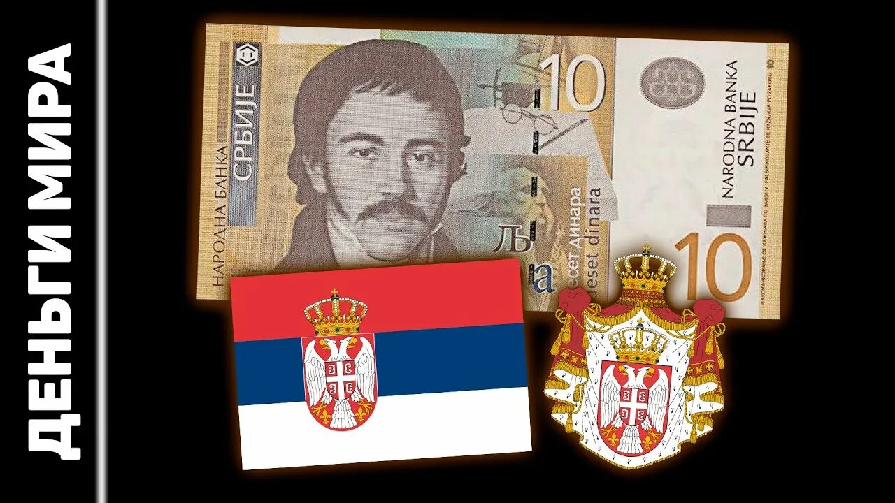 Деньги Сербии. Деньги сербов. Купюры Сербии.