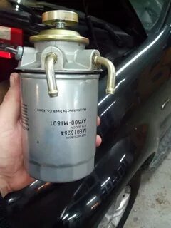 Крепление топливного фильтра