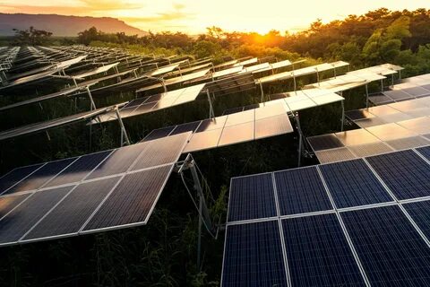 Solar power plants
