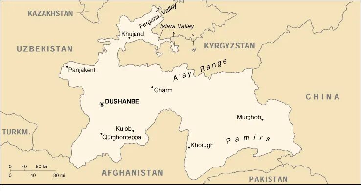 Таджикистан карта географическая. Площадь Таджикистана на карте. Территория Таджикистана на карте. Таджикистан на карте с границами. Таджикская территория
