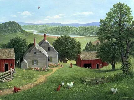 Along the country