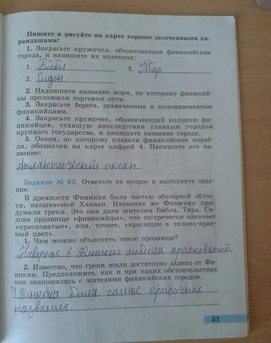 Годер тетрадь 5 класс ответы. Ответьте на вопрос и выполните задание в древности финикия. рабочая тетрадь по истории 5 задание 34 ответы. тетрадь по истории 5 класс годер 1 часть номер 60.
