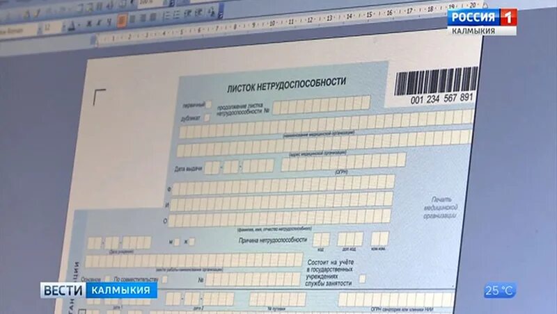 Коды электронного больничного листа. Коды электронного больничного листа