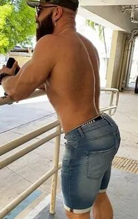 Man's butt