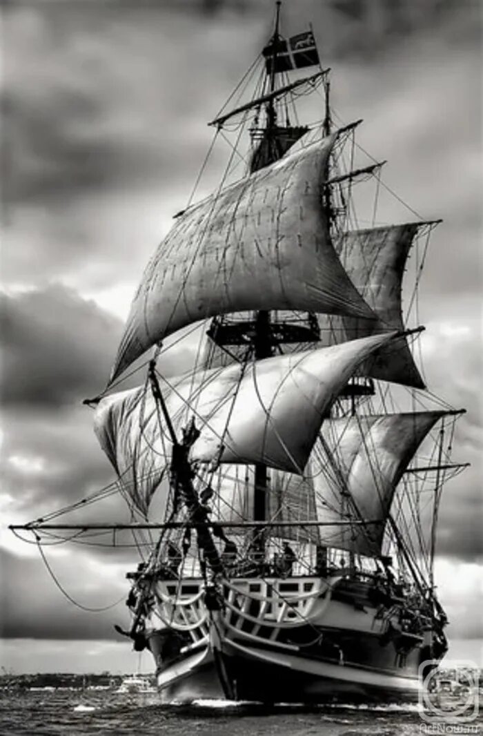 Корабль "Летучий голландец". Пиратский корабль. Пиратские парусные корабли. Корабль с парусами.