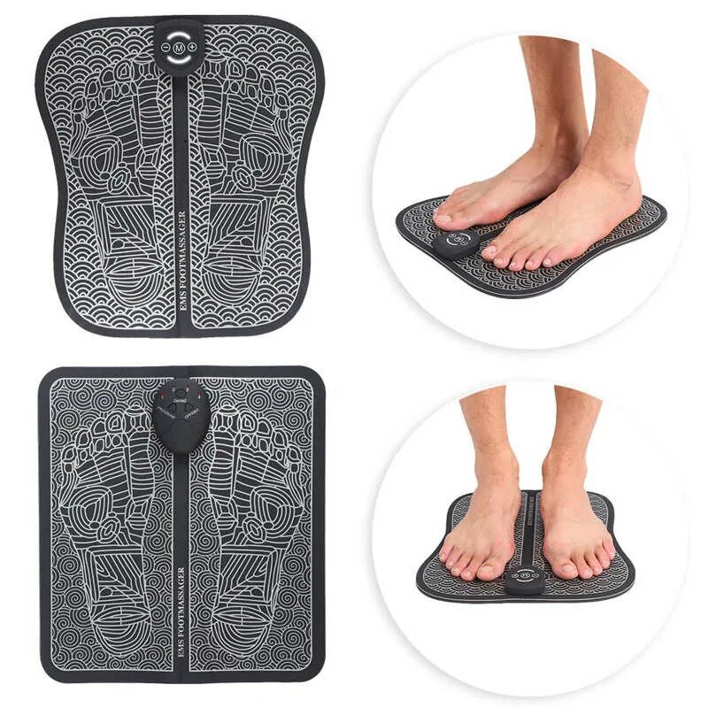 Массажный коврик для ног ems foot massager