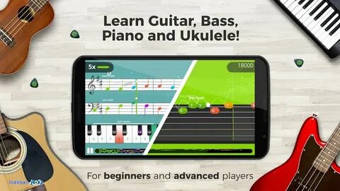 Приложения для обучения игры на гитаре