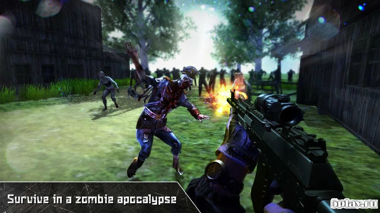Zombie reboot. День зомби  day of the zombie (2009) pc .