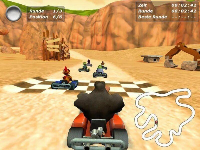 Карт гонки игры. Игра Moorhuhn Kart 2. Гонки Moorhuhn Kart. Moorhuhn Kart 3 (2007). Морхухн картинг 2007.