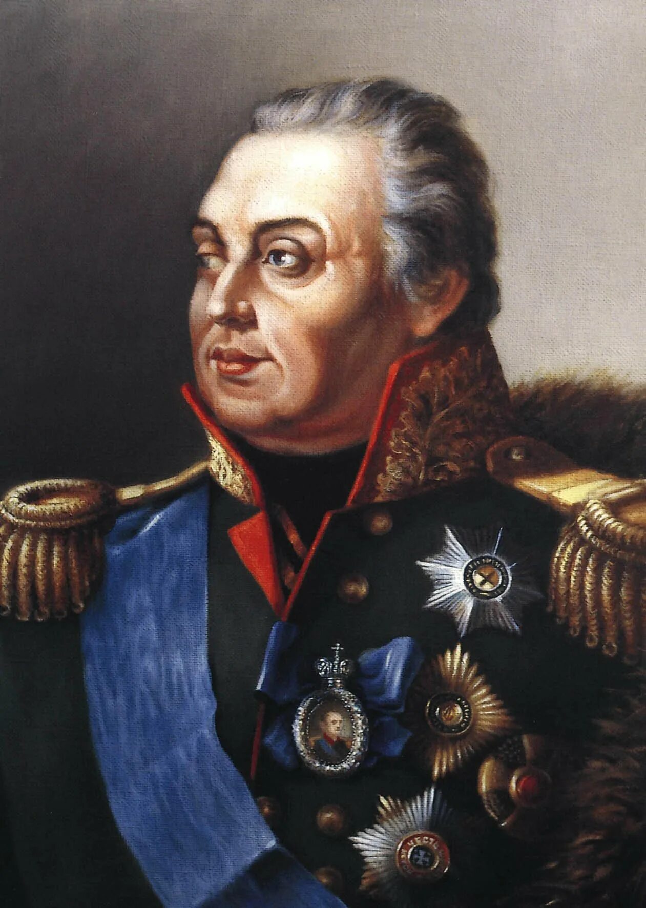 Какой полководец носил повязку на глазу. 1745-1813 Кутузов.