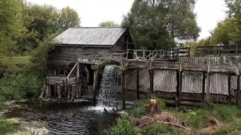 Водяная мельница красникова