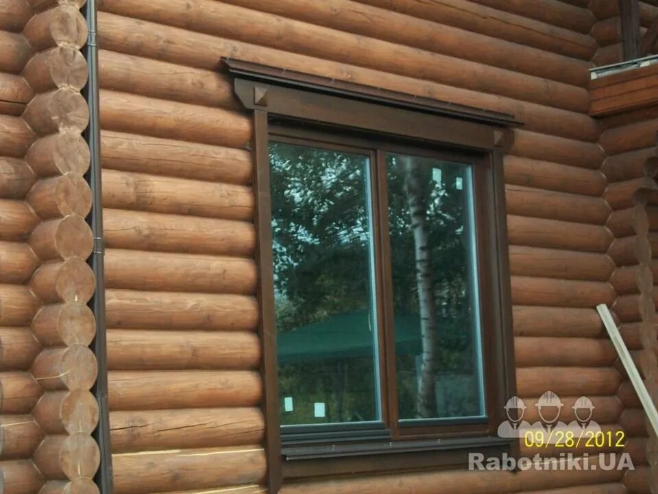Окна сруб фото Пластиковое окно в парилке, можно ли ставить ПВХ-окна в баню