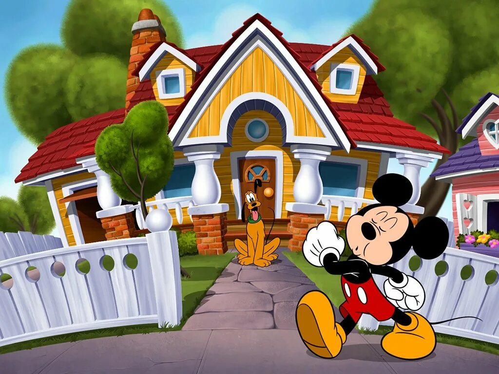 Включи дом и его друзья. Игра talking tom friends бекка. Включи дом и его друзья. Включи дом и его друзья. Домик микки мауса мультсериал.