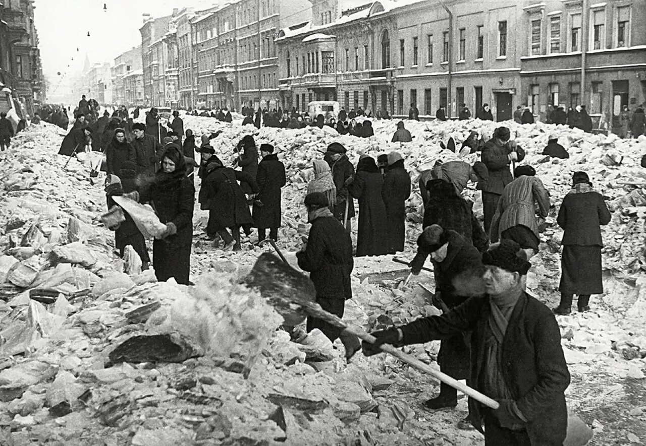 Мирная блокада. Ленинградская блокада 1941.