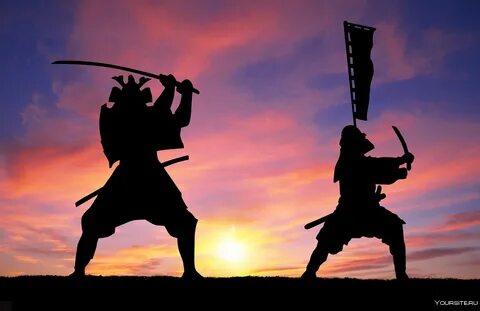 Самурай в бою - 46 фото.