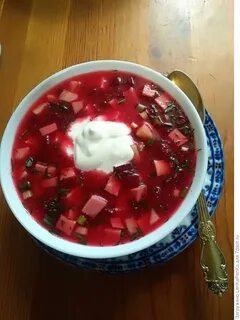 Рецепт холодного борща пошаговый
