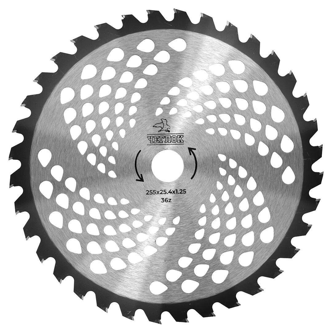 4. нож для триммера 255х25,4х3 мм bcb-8t. нож для триммера btb6-1 245*25,4 (6 подвижных сегментов). красный победитовый. 255х 25.