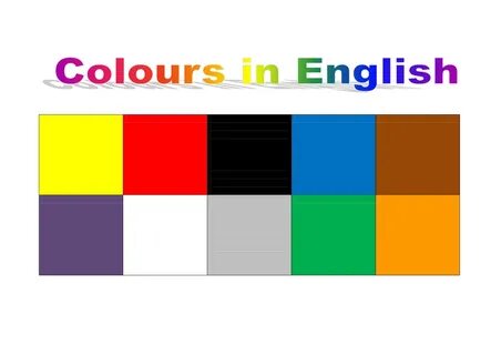 Colourful english