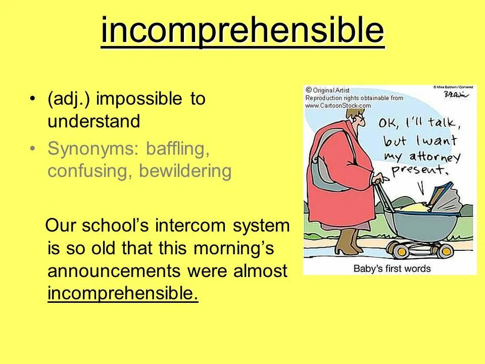 Understanding синонимы