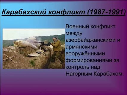 Карабах история и суть конфликта