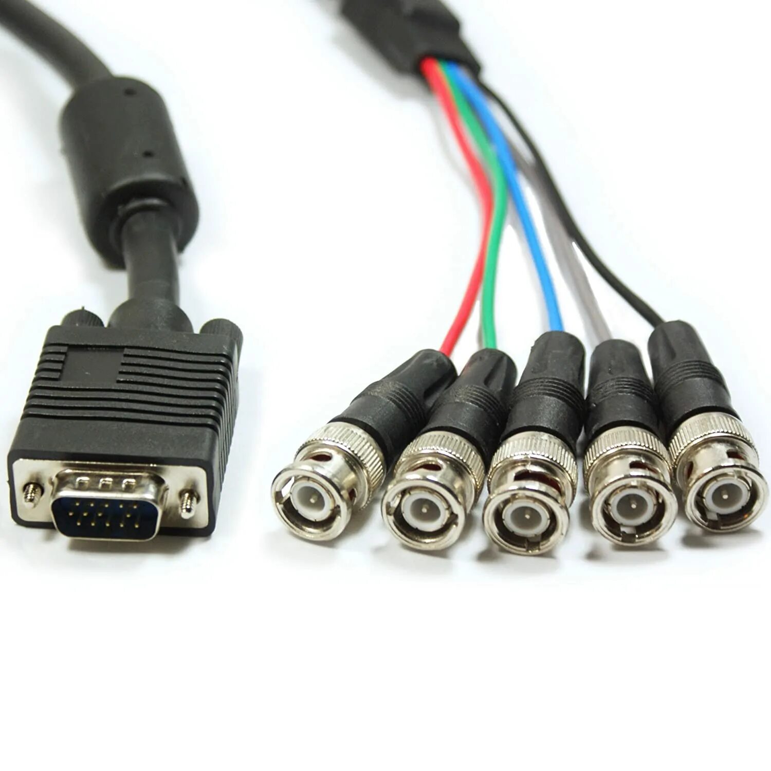 Переходник VGA 5 BNC. Адаптер RGB BNC - VGA. HDMI мужской vers 5 BNC RGB. Коаксиальный кабель hd15 VGA — 5 USB. Разъем для регистратора