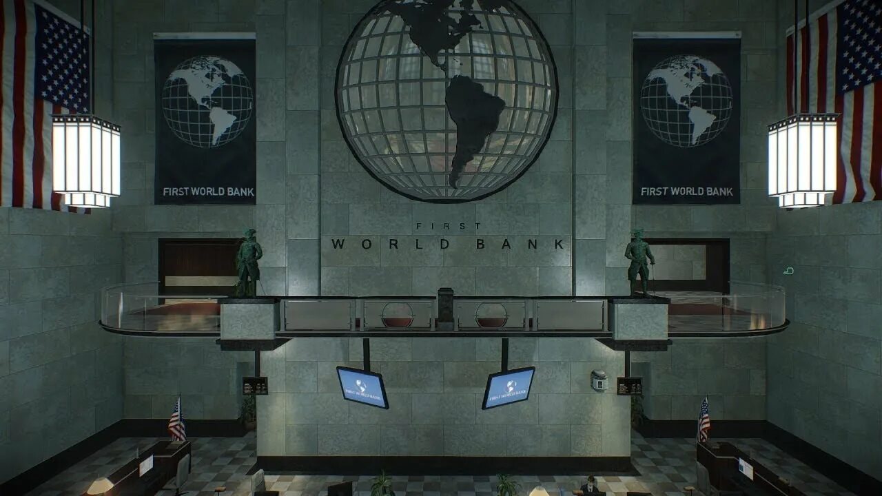 Первый мировой банк payday 2. Пейдей первый мировой банк. Первый Всемирный банк пейдей 2. Payday 2 Всемирный банк.