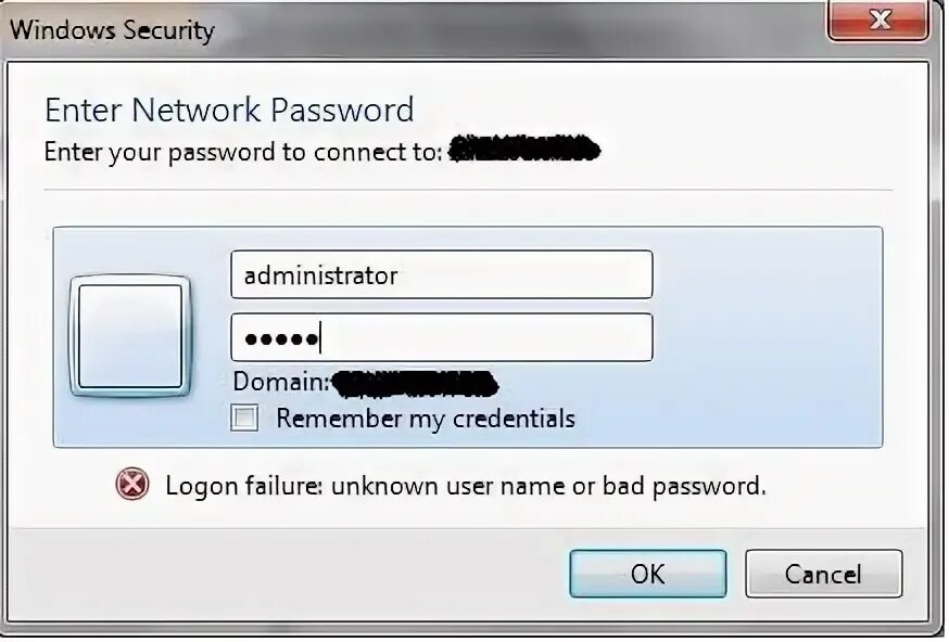 Could not read username for