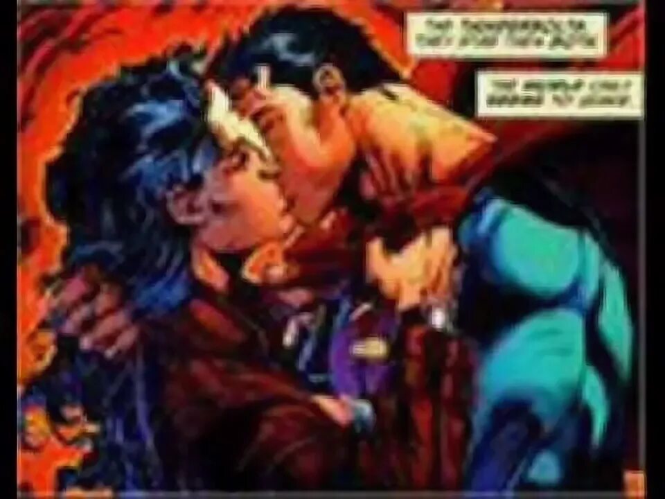 They both. Манхэттен Марвел. DC maxima and Superman Kiss.