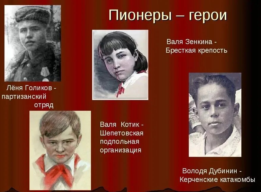 Советские пионеры герои. Назовите пионеров героев советского союза. Как зовут пионерку. Дети герои советского союза великой отечественной. Как зовут пионерку.